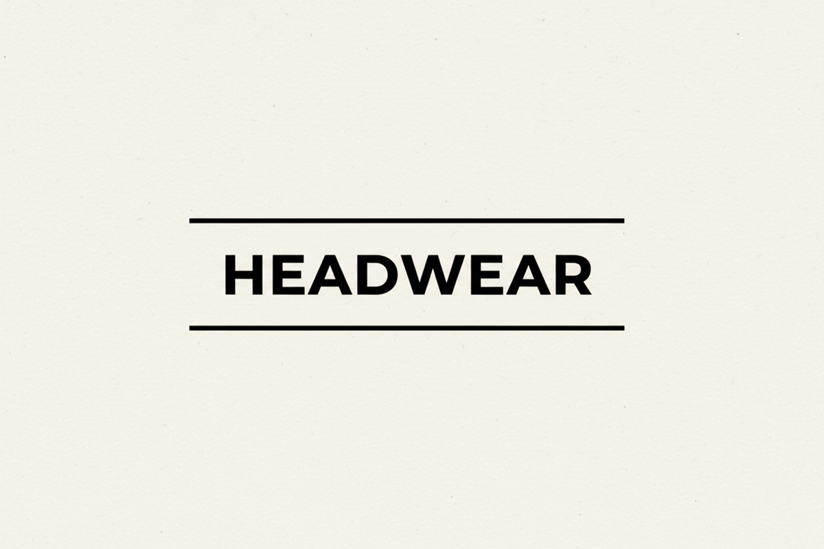 HEADWEAR Banner