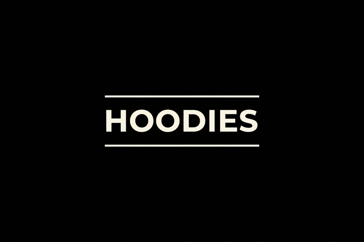 HOODIES Banner